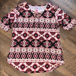 Patterned Comfy T